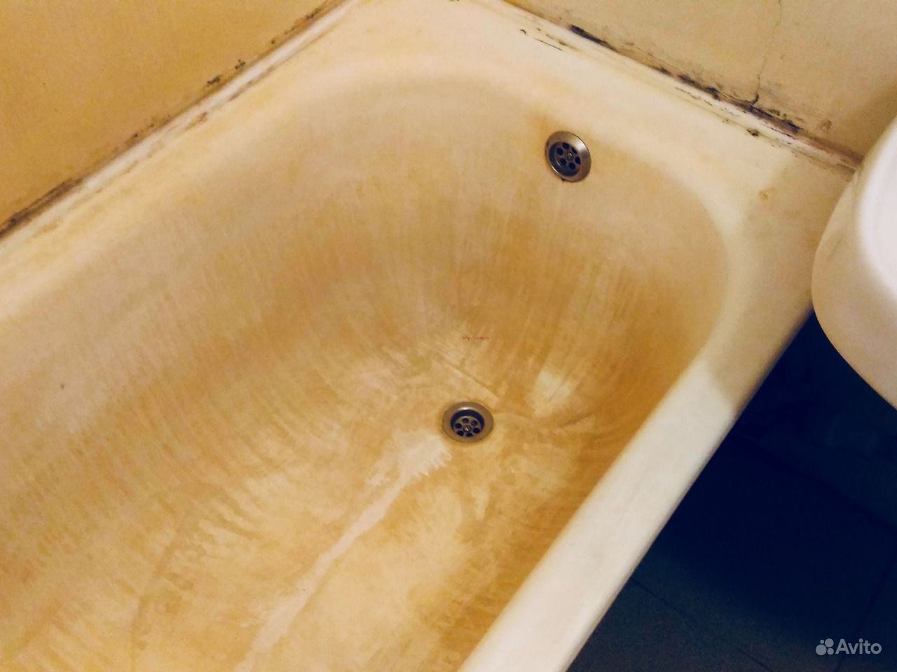Налет от воды в ванной