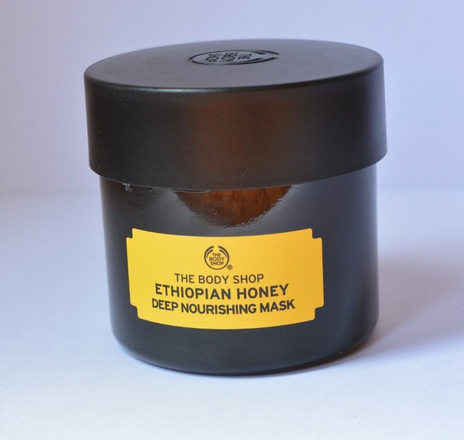 The Body Shop Ethiopian Honey Deep Nourishing Mask packaging