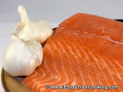 Fast Salted Salmon Recipe: Step 1
