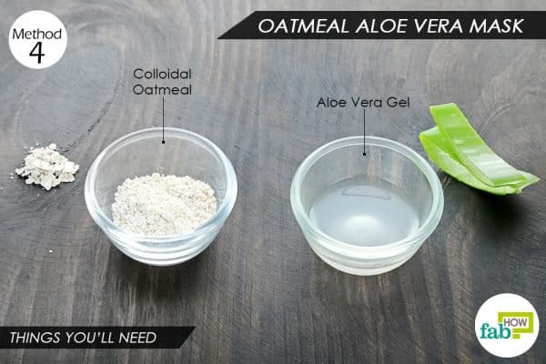 things you ll need to make oatmeal face mask for rashes and allergies