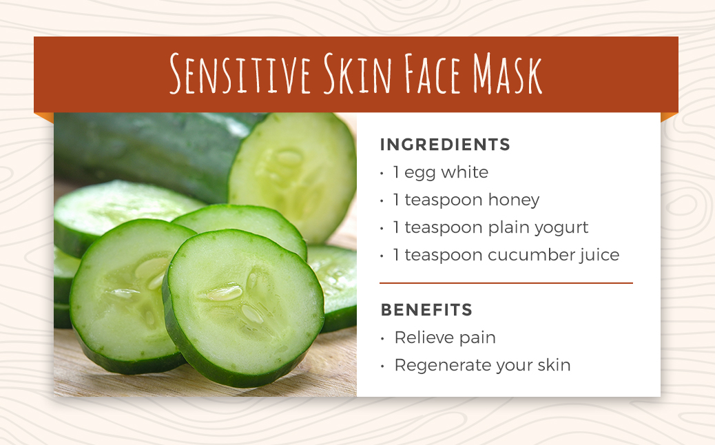 Sensitive Skin Face Mask Ingredients and Benefits