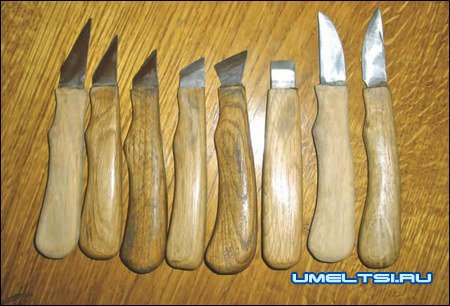 Ножи для резьбы по дереву
